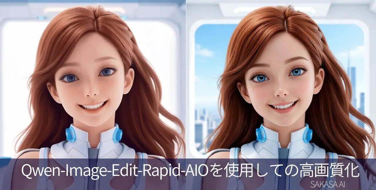 Qwen-Image-Edit-Rapid-AIOでの高画質化