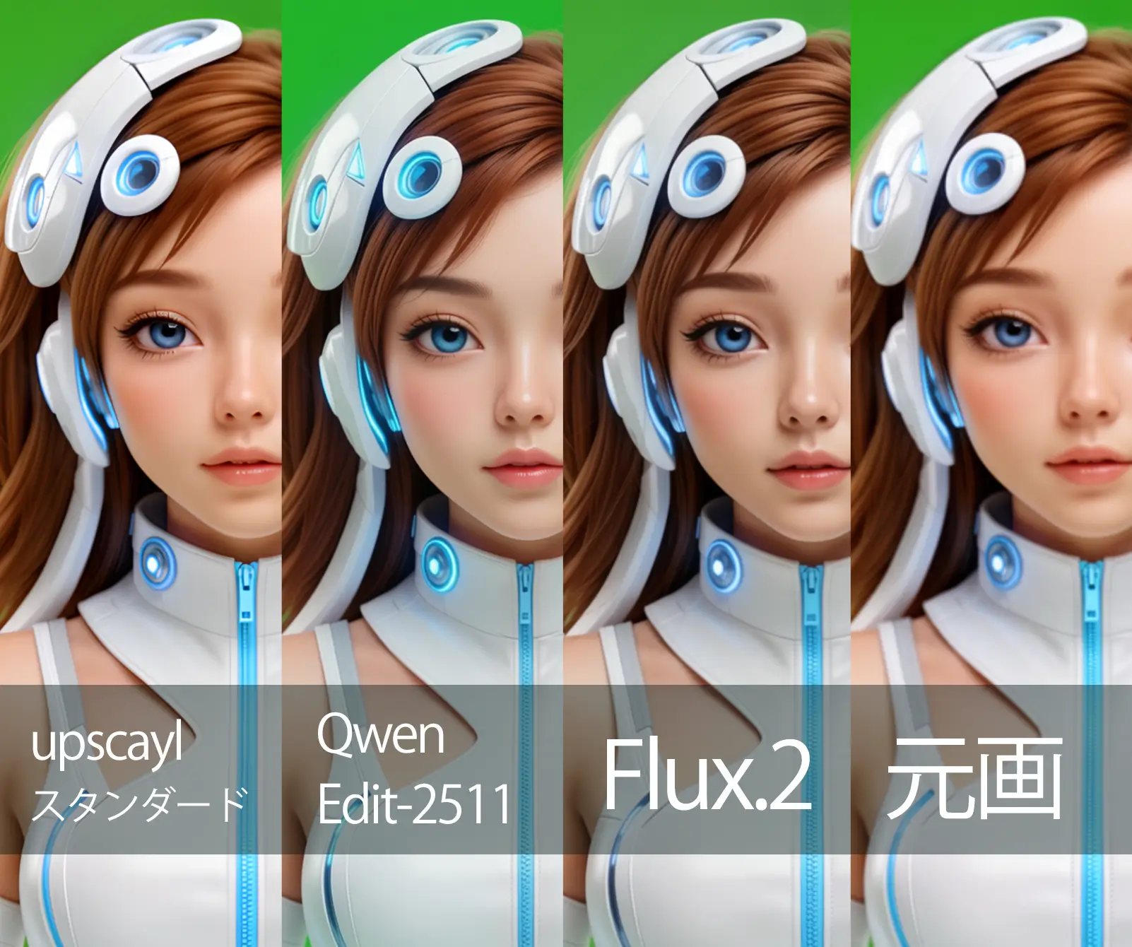 アップスケールツールの比較
