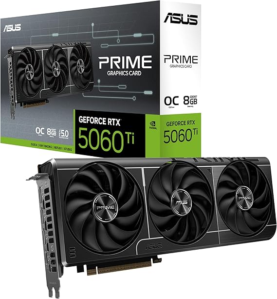 ASUS NVIDIA GeForce RTX 5060 Ti ビデオカード