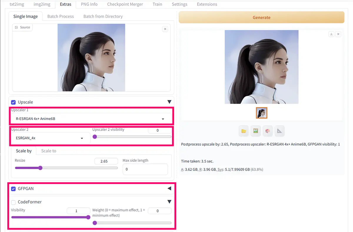 Automatoc1111での使用方法