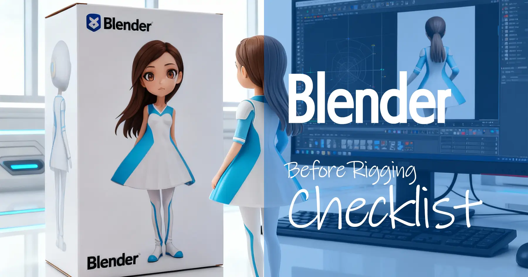 Blender リギング前チェック項目