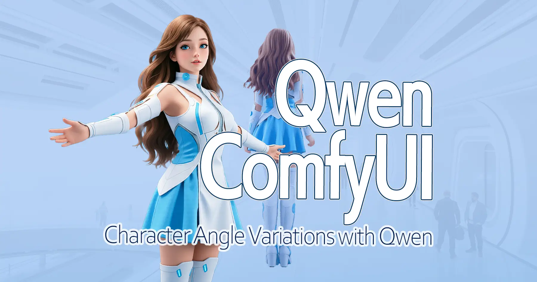 Qwenでキャラクター角度差分を簡単作成