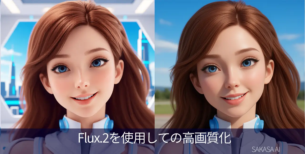 Flux.2で高画質化