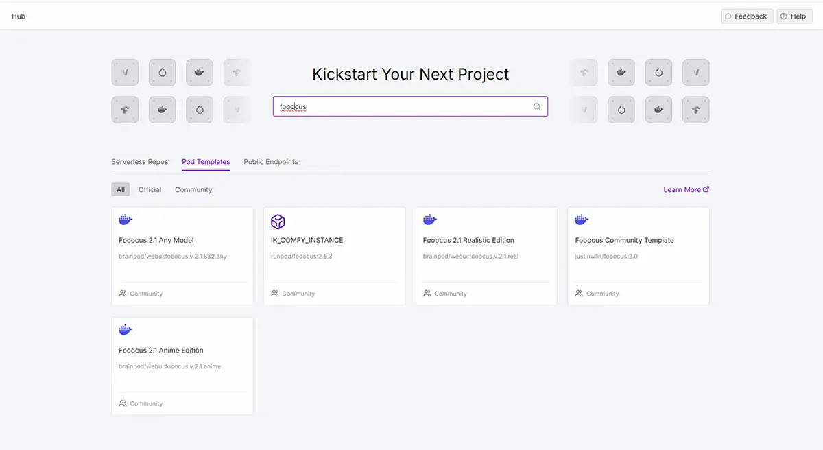 Fooocusのテンプレート