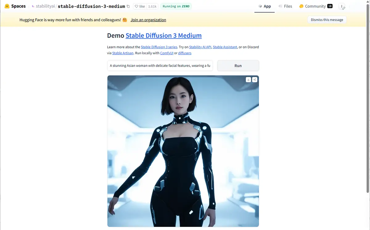 Spaces画像生成